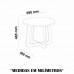 MESA CENTRO ARTELY JASMIN OFF WHITE/CEDRO MESA CENTRO ARTELY JASMIN OFF WHITE/CEDRO