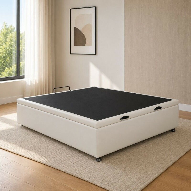 BASE BAU 138X188X38 ULTRABOX SOMMIER ROMA BAU CORANO BRANCO