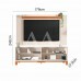 COMBO BANCADA PAINEL CAEMMUN MONDRIAN 1.8 OFF WHITE MR/FREIJO COMBO BANCADA PAINEL CAEMMUN MONDRIAN 1.8 OFF WHITE MR/FREIJO