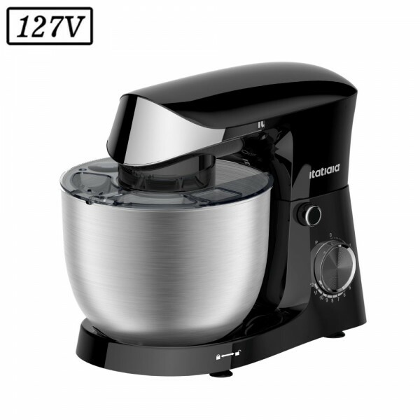 BATEDEIRA ITATIAIA BPMID1003 MIDI 1 TIGELA 12 VEL 1000W 127V INOX/PRETO BATEDEIRA ITATIAIA BPMID1003 MIDI 1 TIGELA 12 VEL 1000W 127V INOX/PRETO