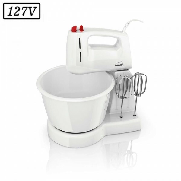 BATEDEIRA PHILIPS WALITA DAILY RI7000/41 1 TIGELA 3 VEL 250W 127V BRANCO BATEDEIRA PHILIPS WALITA DAILY RI7000/41 1 TIGELA 3 VEL 250W 127V BRANCO