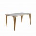 CJ MESA 6C DOBUE SAFIRA 160X90 C/VIDRO CAD SAFIRA IMBUIA/BRANCO OFF/AREIA LINHO CJ MESA 6C DOBUE SAFIRA 160X90 C/VIDRO CAD SAFIRA IMBUIA/BRANCO OFF/AREIA LINHO