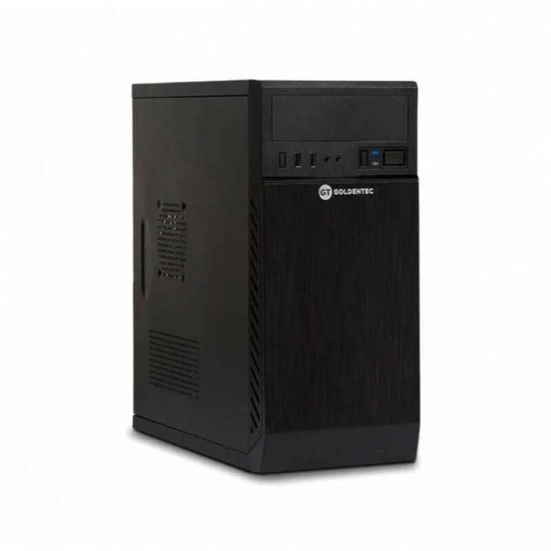 COMPUTADOR GOLDENTEC INTEL CORE I3 4GB RAM 120GB LINUX + MONITOR 19 PRETO COMPUTADOR GOLDENTEC INTEL CORE I3 4GB RAM 120GB LINUX + MONITOR 19 PRETO