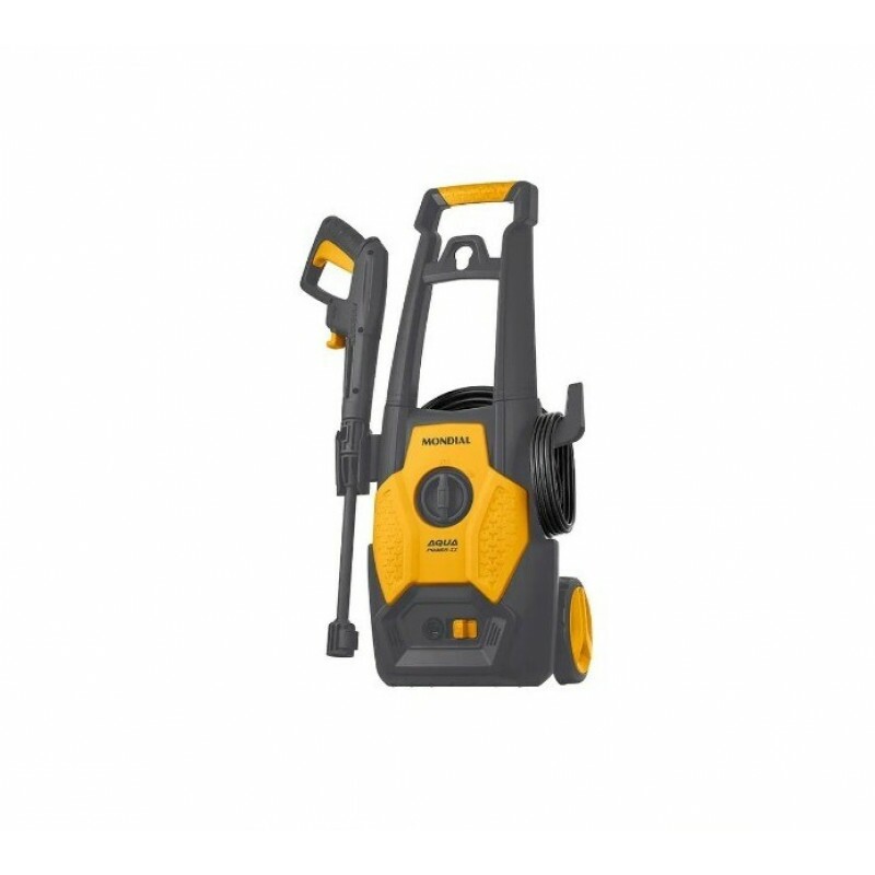 LAVADORA ALTA PRESSAO MONDIAL LAP-02-GY AQUA POWER II 1500W 127V CINZA/AMARELA
