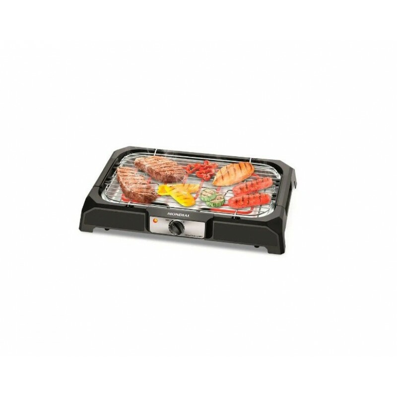 CHURRASQUEIRA ELETRICA MONDIAL CH-05 1800W 127V PRETA