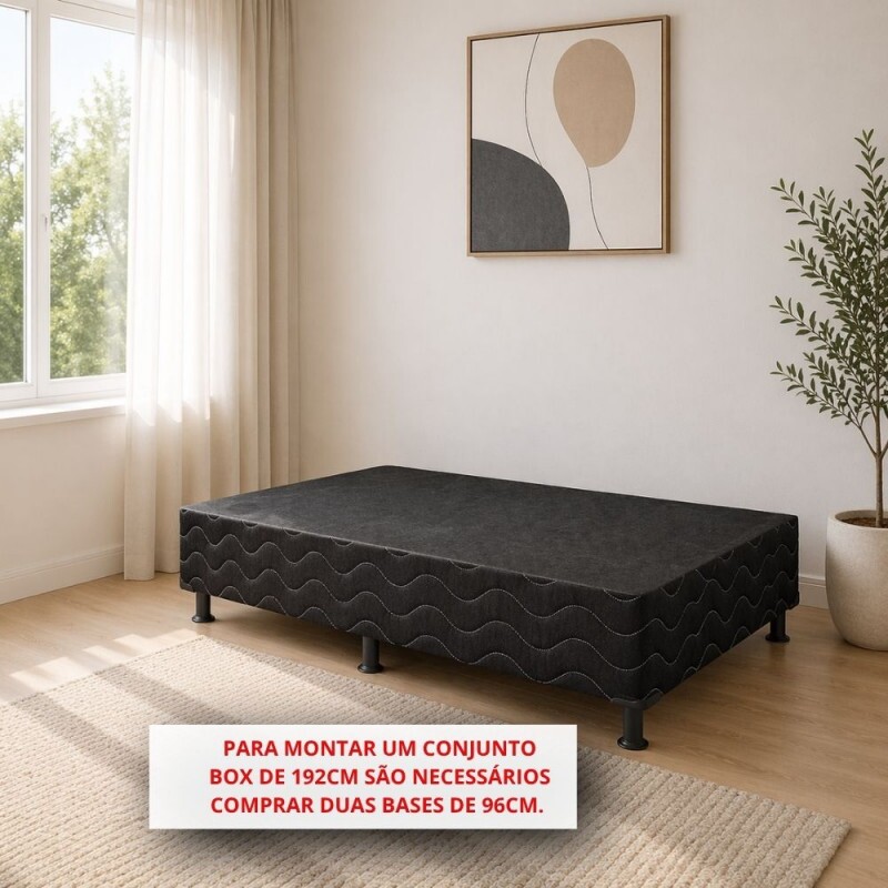 BASE BOX 96X203X30 RECONFLEX SOMIE FLEX BLACK