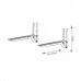SUPORTE BRASFORMA P/ MICROONDAS BRANCO