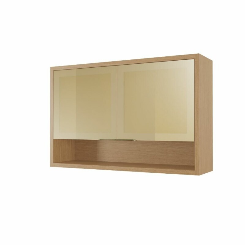 ARMARIO NESHER 2P ABRIR REFLECTA CONDESSA 120CM CARVALHO 501219