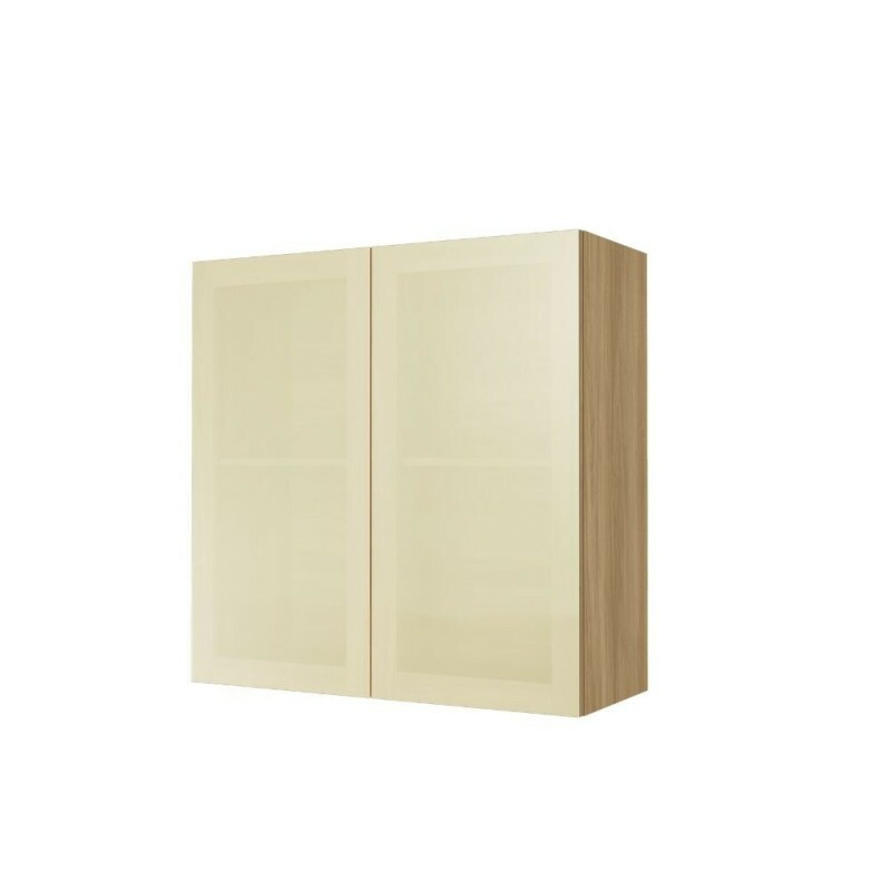 ARMARIO NESHER 2P ABRIR REFLECTA RAINHA 80CM NATURE 501221
