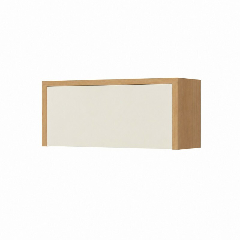 ARMARIO NESHER 1P ABRIR CONDESSA 80CM CARVALHO/GREIGE 500968