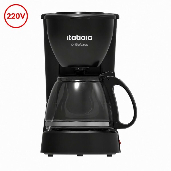 CAFETEIRA ITATIAIA 15 XICARAS 550W 220V PRETA CAFETEIRA ITATIAIA 15 XICARAS 550W 220V PRETA