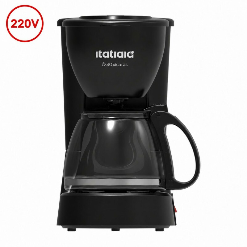 CAFETEIRA ITATIAIA 30 XICARAS 550W 220V PRETA